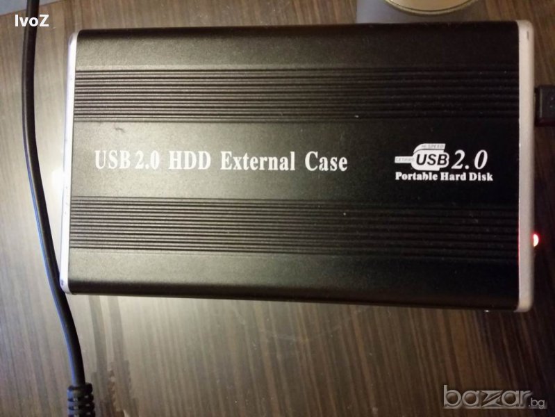 Продавам външен харддиск-USB HDD-500гб, снимка 1
