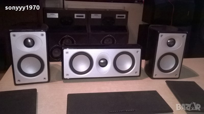 mordaunt-short alumni 3x80w-made in uk-внос англия, снимка 1