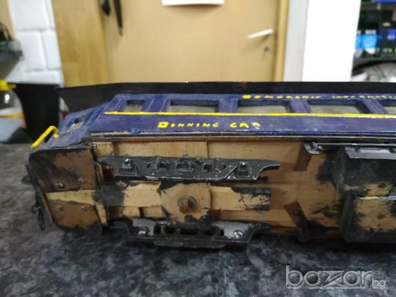 Голям дървено метален вагон, снимка 7 - Колекции - 19867771
