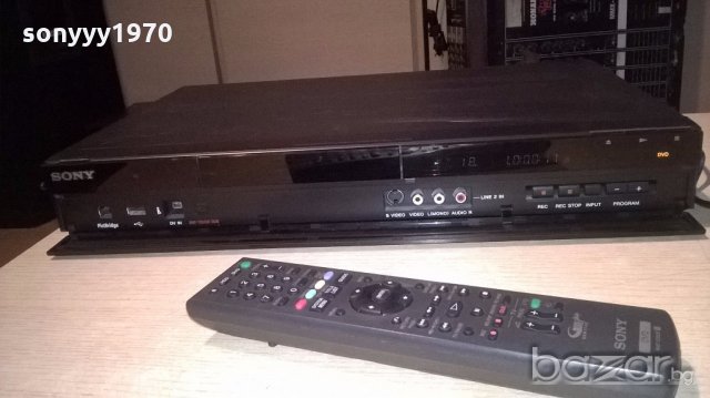 sony rdr-at205 dvd recorder hdd/dvd+remote-от швеицария, снимка 3 - Ресийвъри, усилватели, смесителни пултове - 18916646
