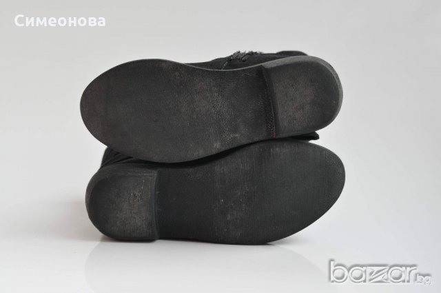 Черни, леки ботички за момиче, снимка 5 - Детски маратонки - 21277749