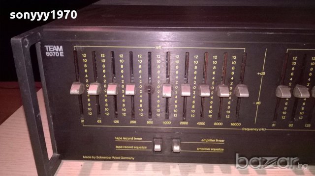 schneider team-6070e hi-fi-made in germany-внос швеицария, снимка 14 - Ресийвъри, усилватели, смесителни пултове - 12712607