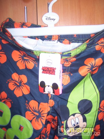Нови Disney бермуди с Мики Маус от Англия-размер-5-6г. , снимка 4 - Други - 7823269