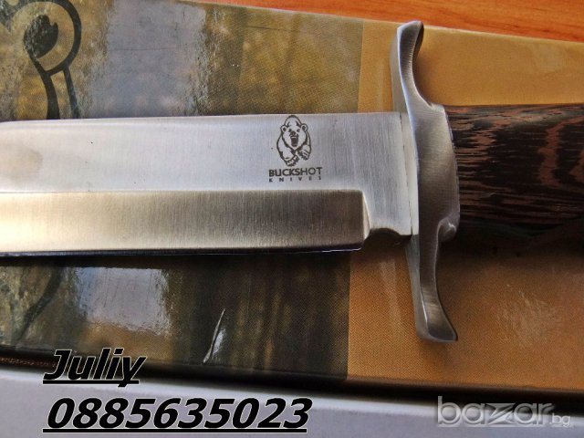 Ловен нож Buckshot / 30,7 см /, снимка 8 - Ножове - 16268690