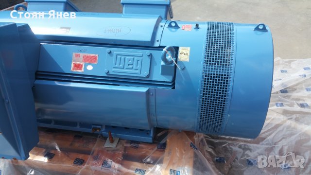 Индукционен електромотор WEG - 225 KW, снимка 7 - Други машини и части - 25118894