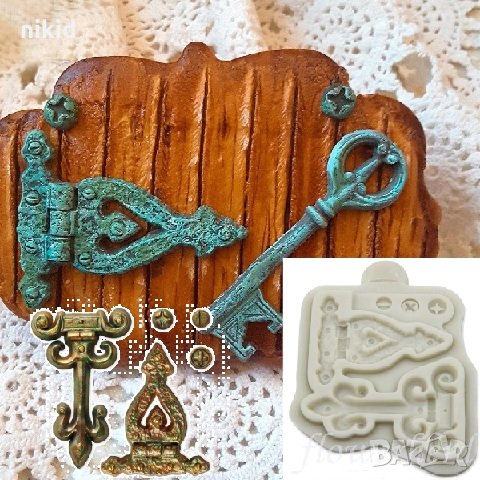 Панти и Винтове силиконов молд форма декорация украса фондан торта мъфини и др