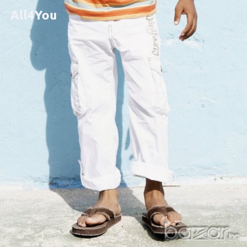 Бял панталон с регулиране на дължината, снимка 1