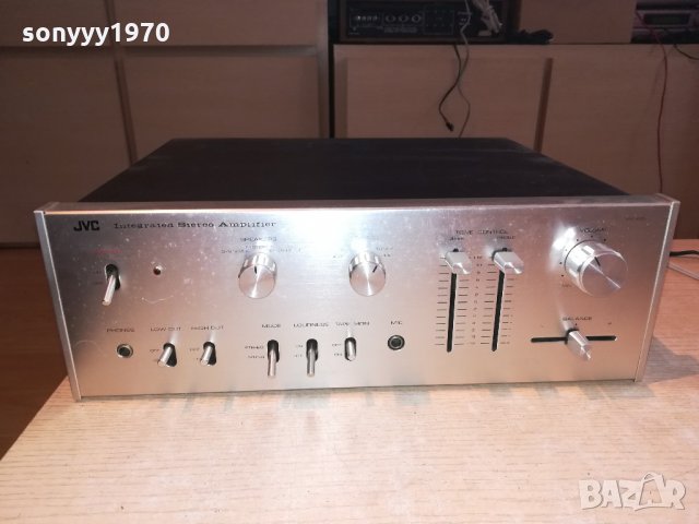 jvc-amplifier-ретро колекционерска машина-внос швеицария, снимка 1 - Ресийвъри, усилватели, смесителни пултове - 21996088