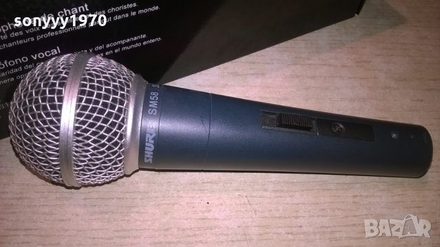 shure beta58s-microphone new, снимка 6 - Микрофони - 23364379