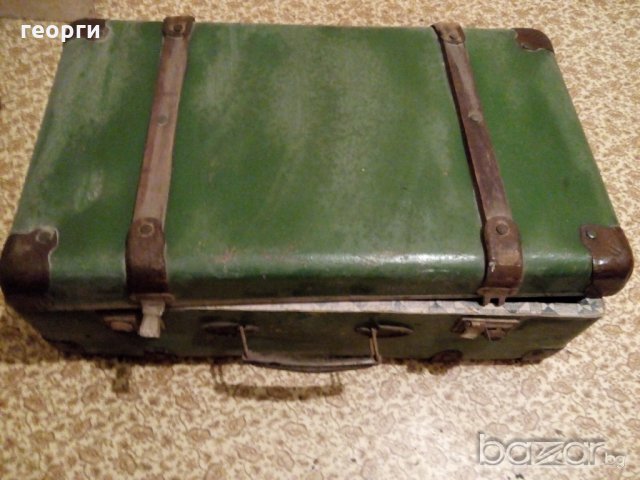 старинен куфар, снимка 3 - Градински мебели, декорация  - 19921842