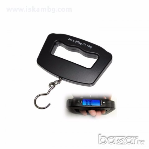 Електронна везна за багаж до 50кг. - код 1141