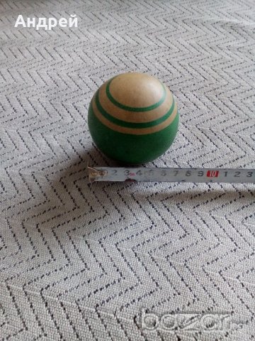 Стара детска топка #2, снимка 3 - Антикварни и старинни предмети - 20695976