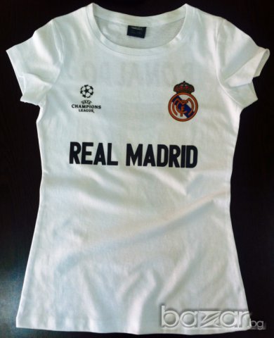 Дамска Фен Тениска на Реал Мадрид !REAL MADRID, снимка 15 - Фен артикули - 7358554