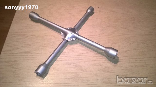 Ключ за гуми-17/19/21/23-кръстачка нова-УСИЛЕНА