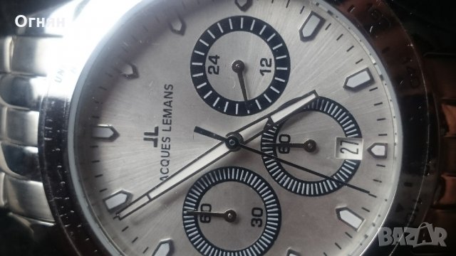 Часовник JACQUES LEMANS , снимка 3 - Мъжки - 24159115