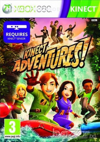 Kinect Adventures ( KINECT required ) - Xbox360 оригинална игра, снимка 1 - Игри за Xbox - 16930991