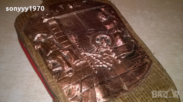 АНТИК-духало за камина-55х18см-внос швеицария, снимка 10 - Колекции - 26177962