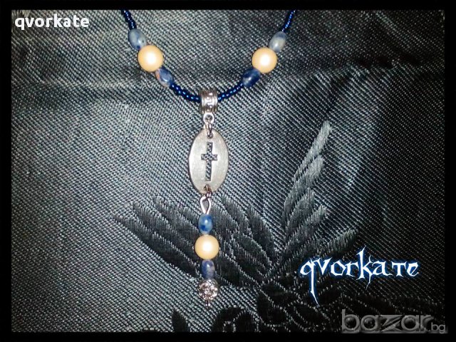 Нежно колие тип броеница, снимка 2 - Колиета, медальони, синджири - 16021981