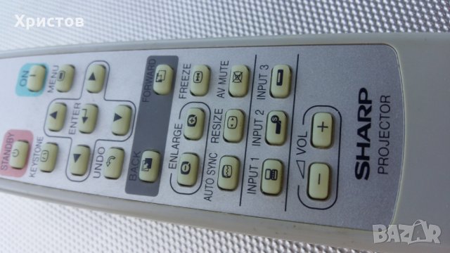 Дистанционно за проектор SHARP, снимка 3 - Дистанционни - 25660974