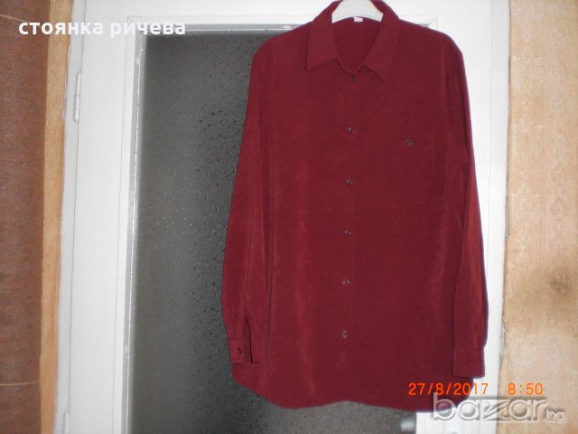 продавам дамска блуза-риза с дълъг ръкав-нова.внос от Германия, снимка 1 - Блузи с дълъг ръкав и пуловери - 19125751