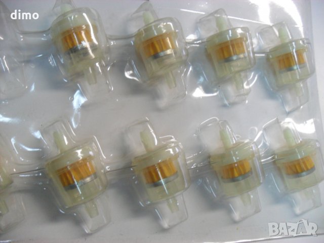 Бензинов мини филтър за мотопед ,скутер , педалетка и мотоциклет ,косачка и др., снимка 1