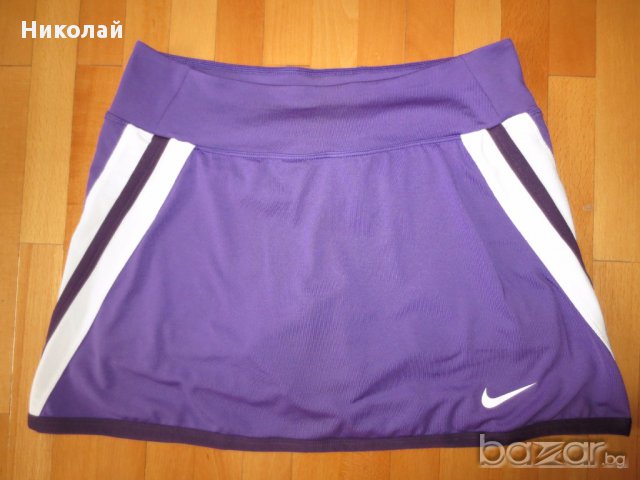 Nike Power Skirt Tennis Damen Rock, снимка 5 - Спортни екипи - 15045161
