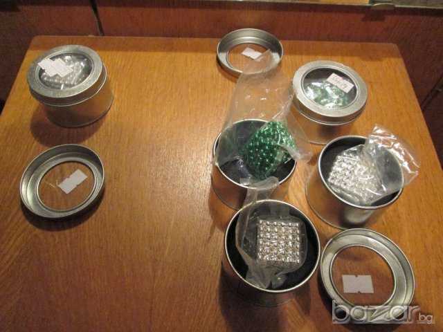 216 магнитни топчета 5 мм. магнитни сфери 5 мм. сребристи и зелени, снимка 10 - Рисуване и оцветяване - 9605528