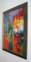  Абстракция СИТИ картина, oil on canvas painting, abstract, Мима / Art by MiMa , снимка 2