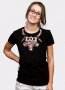 New! Уникална дамска тениска PRINCESS с дизайн! Поръчай по твой дизайн!, снимка 1 - Тениски - 14317167
