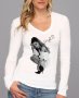  ПРОМО! Дамски блузи с ARIANA GRANDE / АРИАНА ГРАНДЕ принт! Поръчай модел С Твоя идея! , снимка 1 - Блузи с дълъг ръкав и пуловери - 20272613