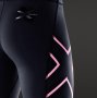 2XU Womens Compression Tights Black- Pink, снимка 3