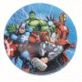 Avengers Отмъстителите Капитан Америка Хълк Айрън 10 бр парти чинии чинийки, снимка 1 - Чинии - 24232438