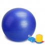 Фитнес Гимнастическа Топка за Упражнения и Сядане, 65 см, 75 см и 85 см. различни цветове