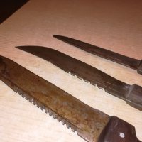 три стари ножа-ретро колекция-37/34/30см, снимка 18 - Колекции - 21073492