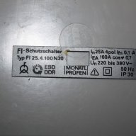 Трифазен прекъсвач - FI - Schutzschalter Typ: FI 25.4.100N30 , снимка 3 - Други машини и части - 13744274