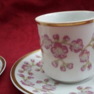  чашки за кафе фин порцелан Чехословакия, снимка 1 - Антикварни и старинни предмети - 18004445