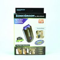 Мъжки мулти-функционален тример за брада коса и тяло Sonic Groom Micro Touch, снимка 7 - Мъжка козметика - 20248998