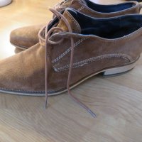 италиански мъжки обувки от телешка кожа -  Spiaggia - номер 43., снимка 1 - Мъжки ботуши - 26162109