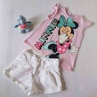 Блузка и къси панталони Disney и TU 5-6 години, снимка 4 - Детски Блузи и туники - 21767170