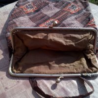 Стара дамска чанта, снимка 3 - Антикварни и старинни предмети - 19514833
