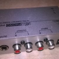 behringer pp400 ultra-compact phono preamp-внос швеция, снимка 1 - Ресийвъри, усилватели, смесителни пултове - 25722011