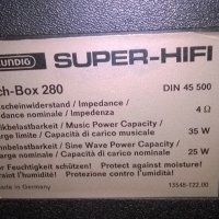 grundig flach-box 280 super hifi-made in germany-33х23х9см, снимка 10 - Тонколони - 22065167