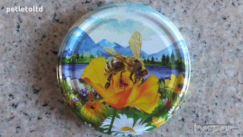 Капачки (за мед от екологично чист район), снимка 1