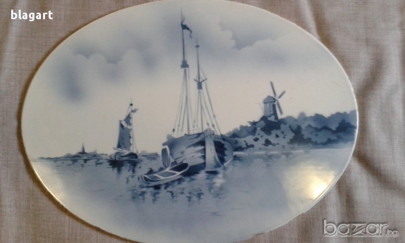 Картина от немски порцелан, снимка 1