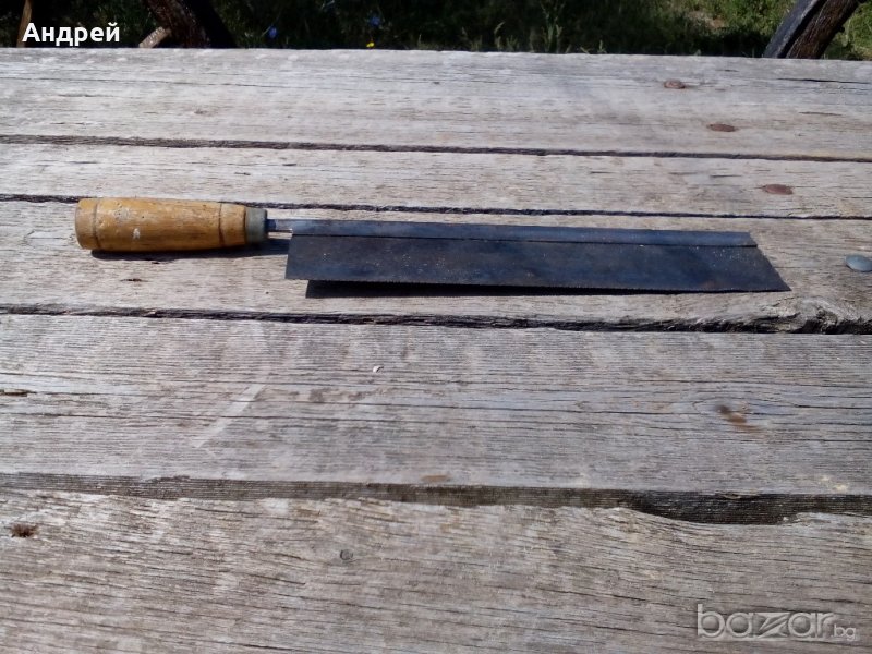 Стара ножовка, снимка 1