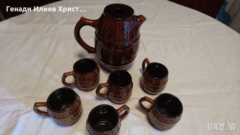 Сервизи за питиета от керамика и стъкло, снимка 1