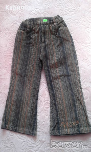 панталон от кадифе за 2-4 г., снимка 1