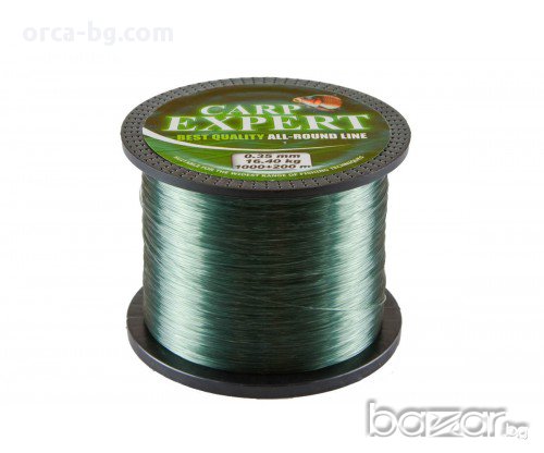 Влакно за риболов Green 1200 м Carp Expert – здраво и меко за шаран, снимка 1