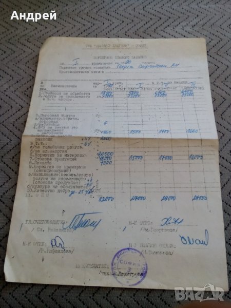 Нормирано планово задание, снимка 1