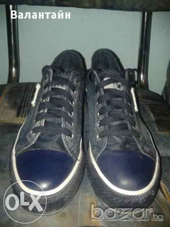 Дънкови кецове дамски, снимка 1